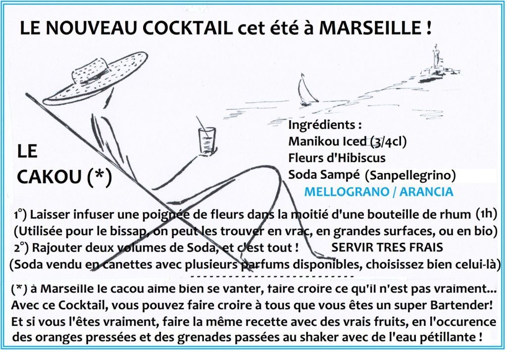 Le Cakou, nouveau cocktail rapide à réaliser !