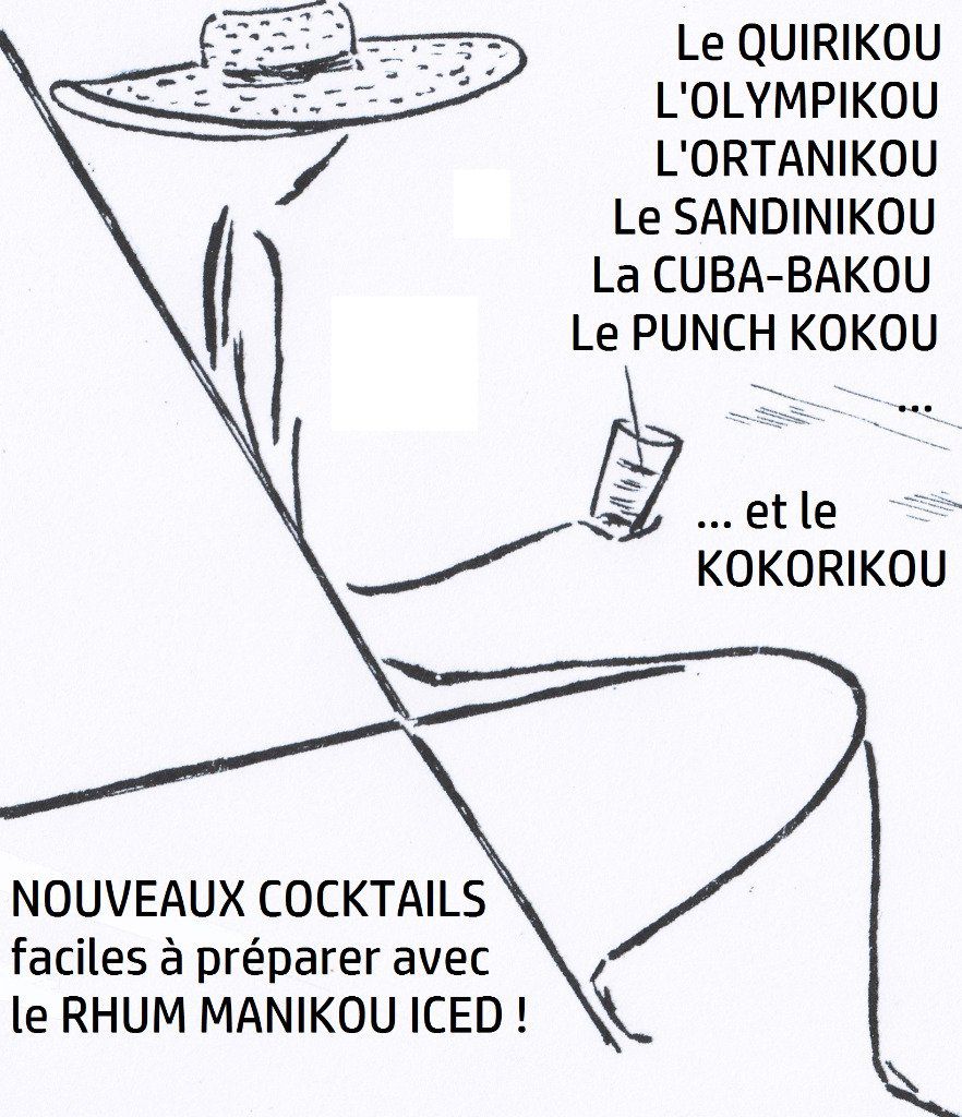 Les Cocktails à base de ICED - le nouveau Manikou - EXPLIQUES ICI !