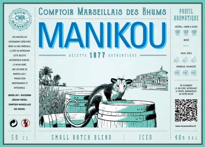 Rhum Mainkou Iced 50cl Livraison comprise