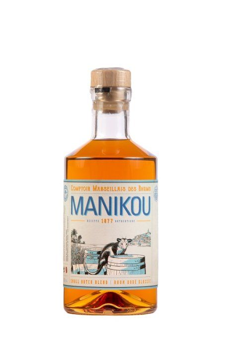 Rhum Manikou 44° Klassic doré 50cl Livraison comprise