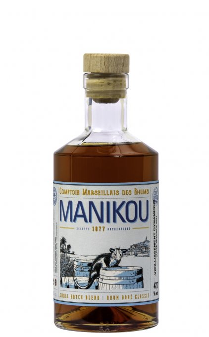 Rhum Manikou Navy (V.D) 47.7° 50cl 